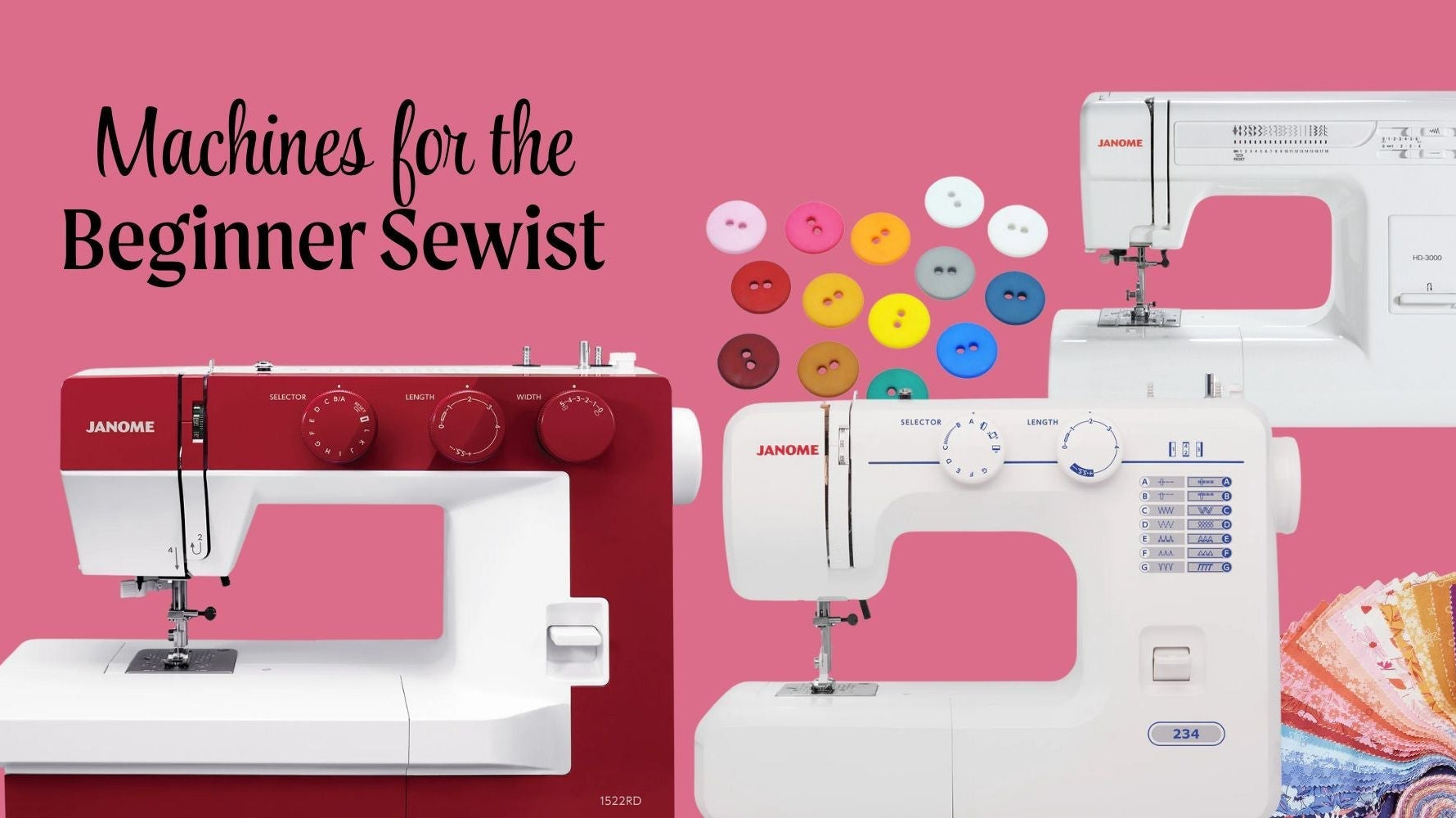 Machines for the Beginner Sewist