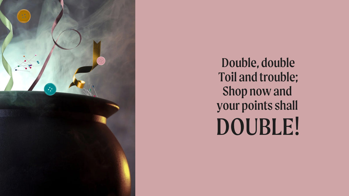 Double Your Points! October 22-31, 2026