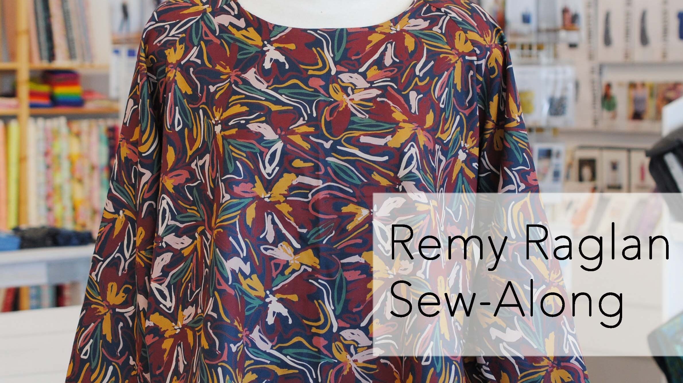 Remy Raglan - Sew Along