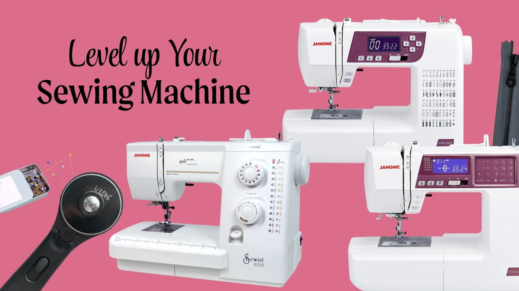 Level up Your Sewing Machine!
