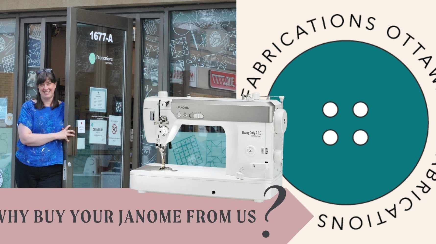 Why Buy Your Janome From Us?