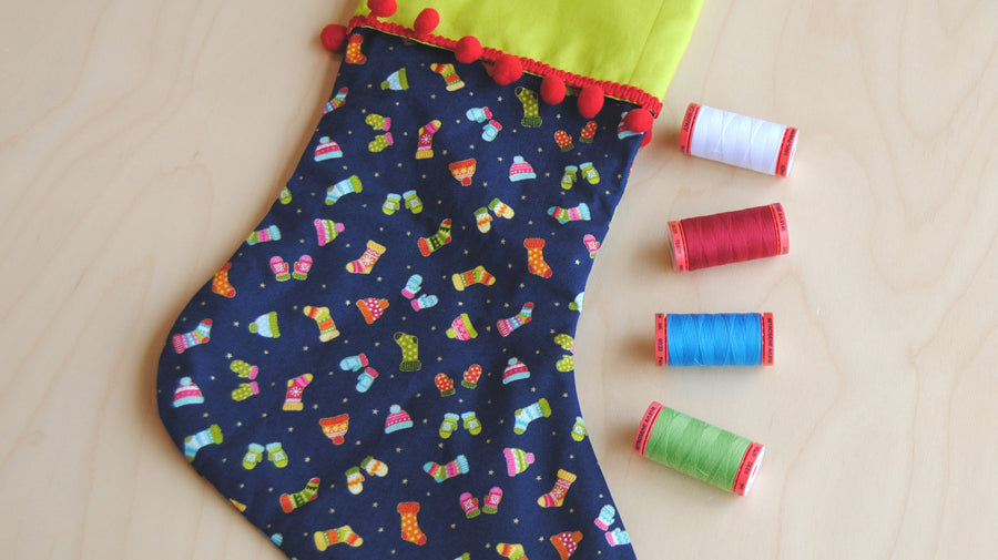 Free Christmas Stocking Tutorial - November 26th, 2021