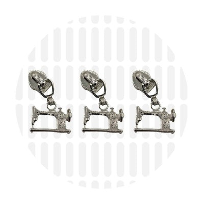 #5 Sewing Machine Zipper Pulls - 3 per Pack