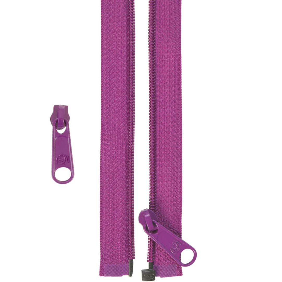 ByAnnie #4.5 50in Separating Zipper and Extra Slide - 14 Colours