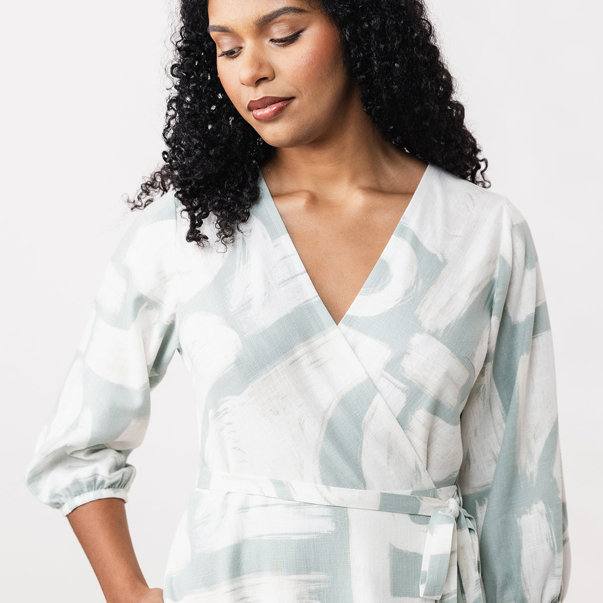 HALI wrap dress
