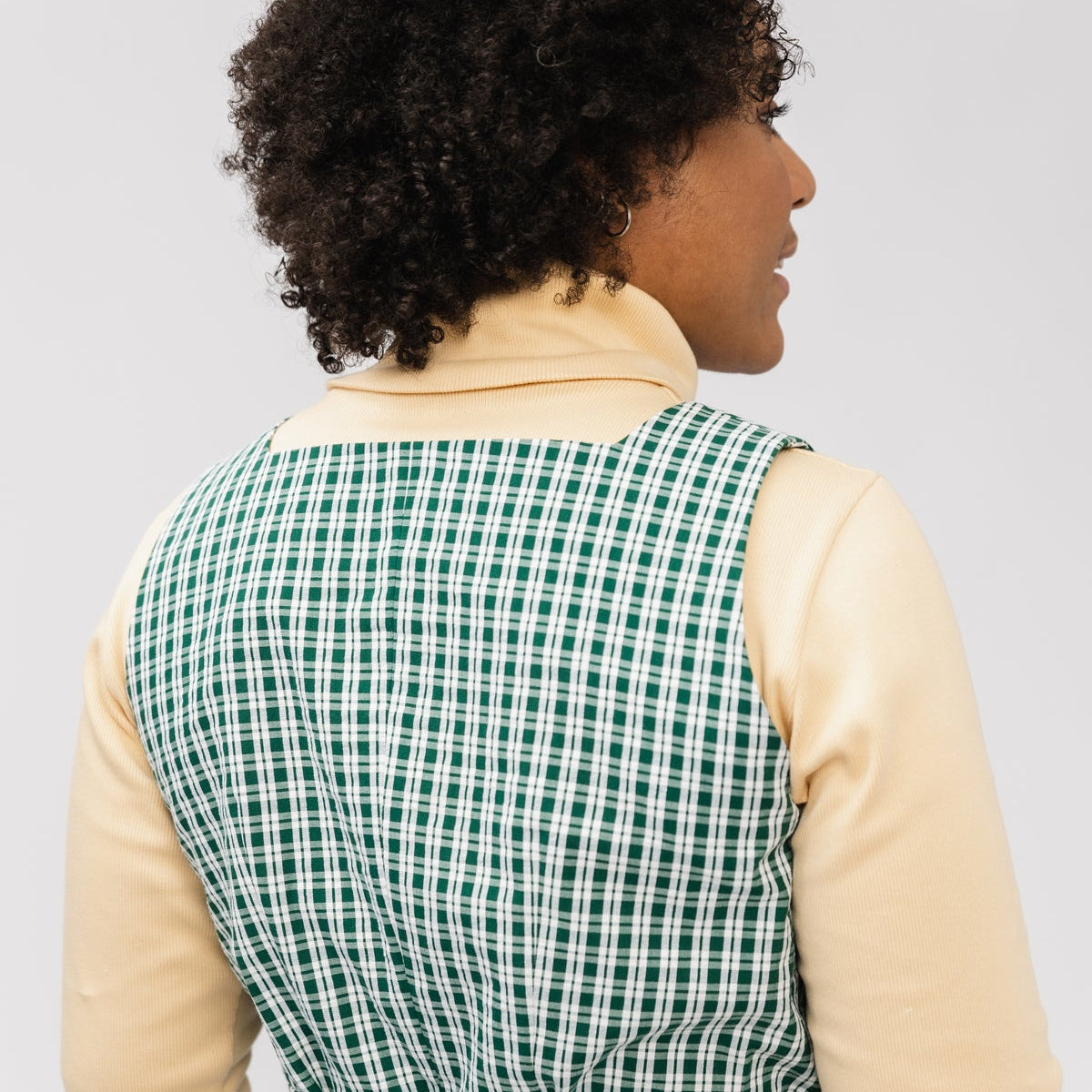 Square neck dress sewing pattern