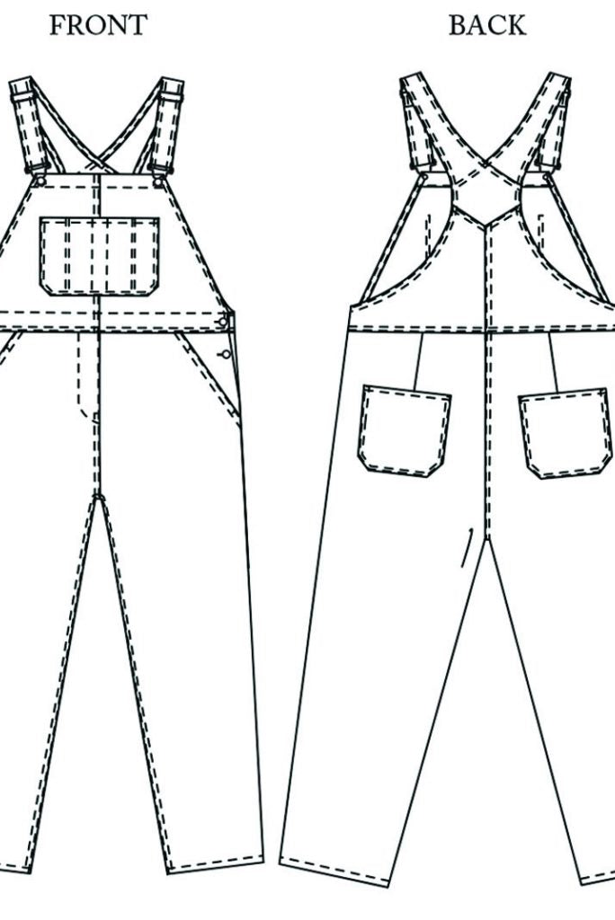 HARLENE Dungarees 6-18