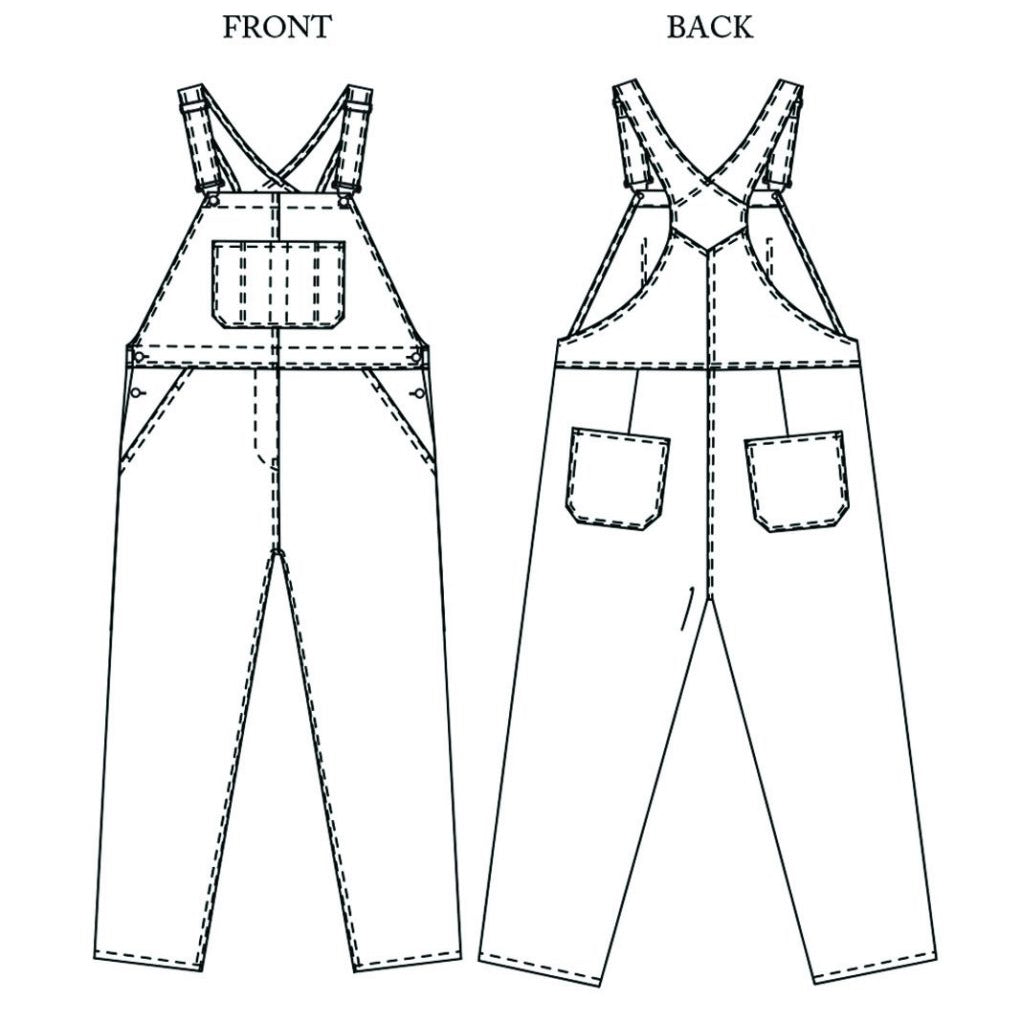 HARLENE Dungarees 18-28