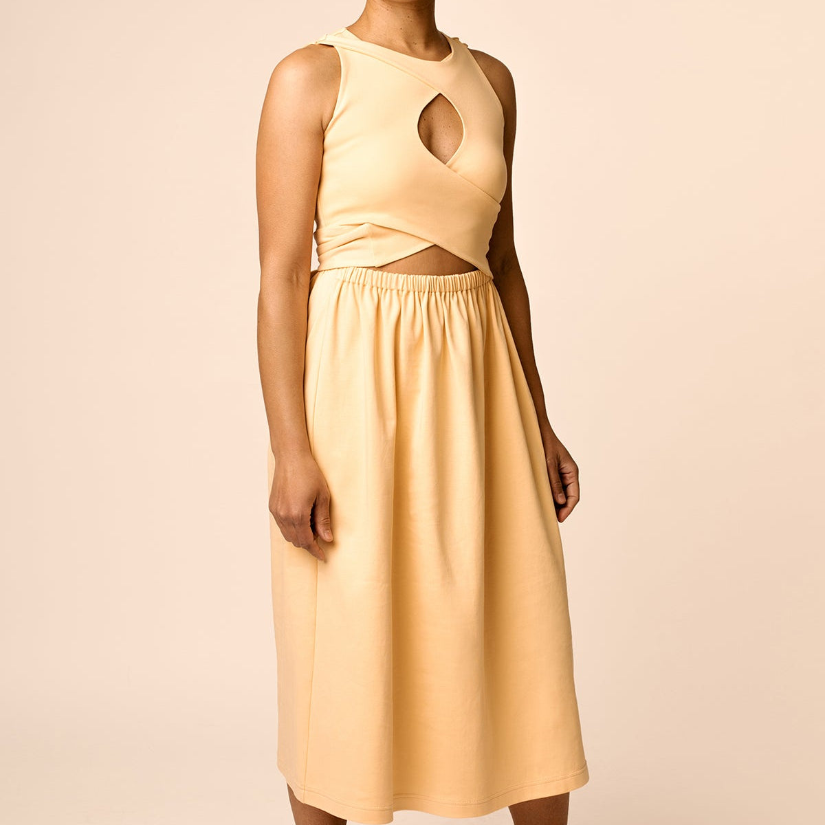 Interlace dress sewing pattern