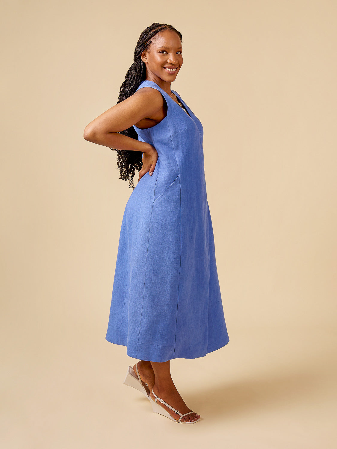 Aylin Wrap Dress + Vest