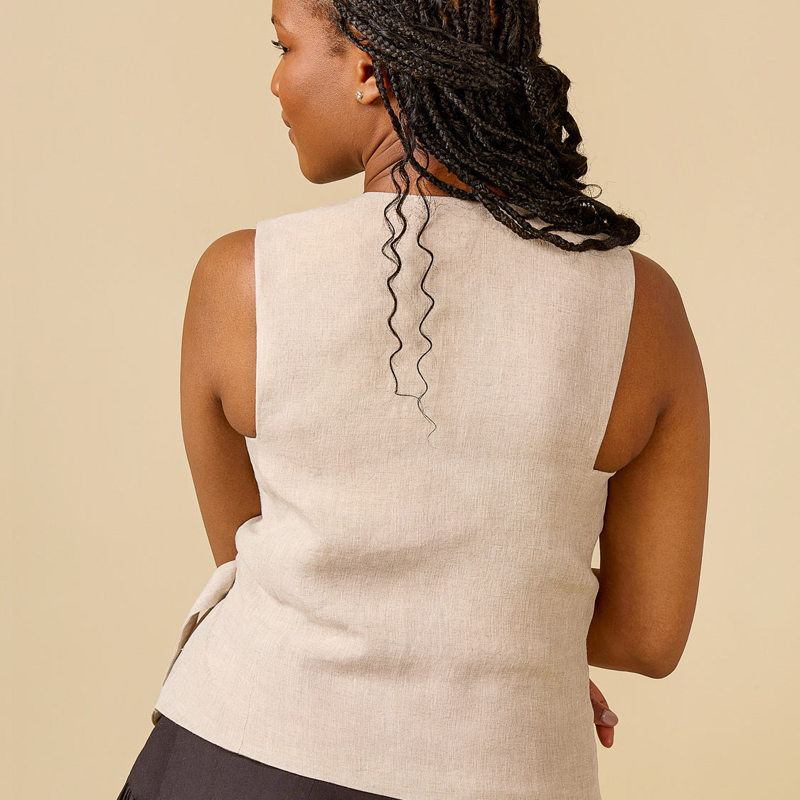 Aylin Wrap Dress + Vest