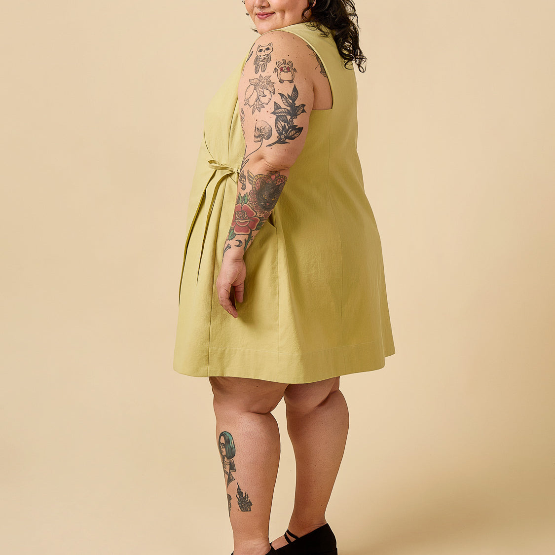 Aylin Wrap Dress + Vest