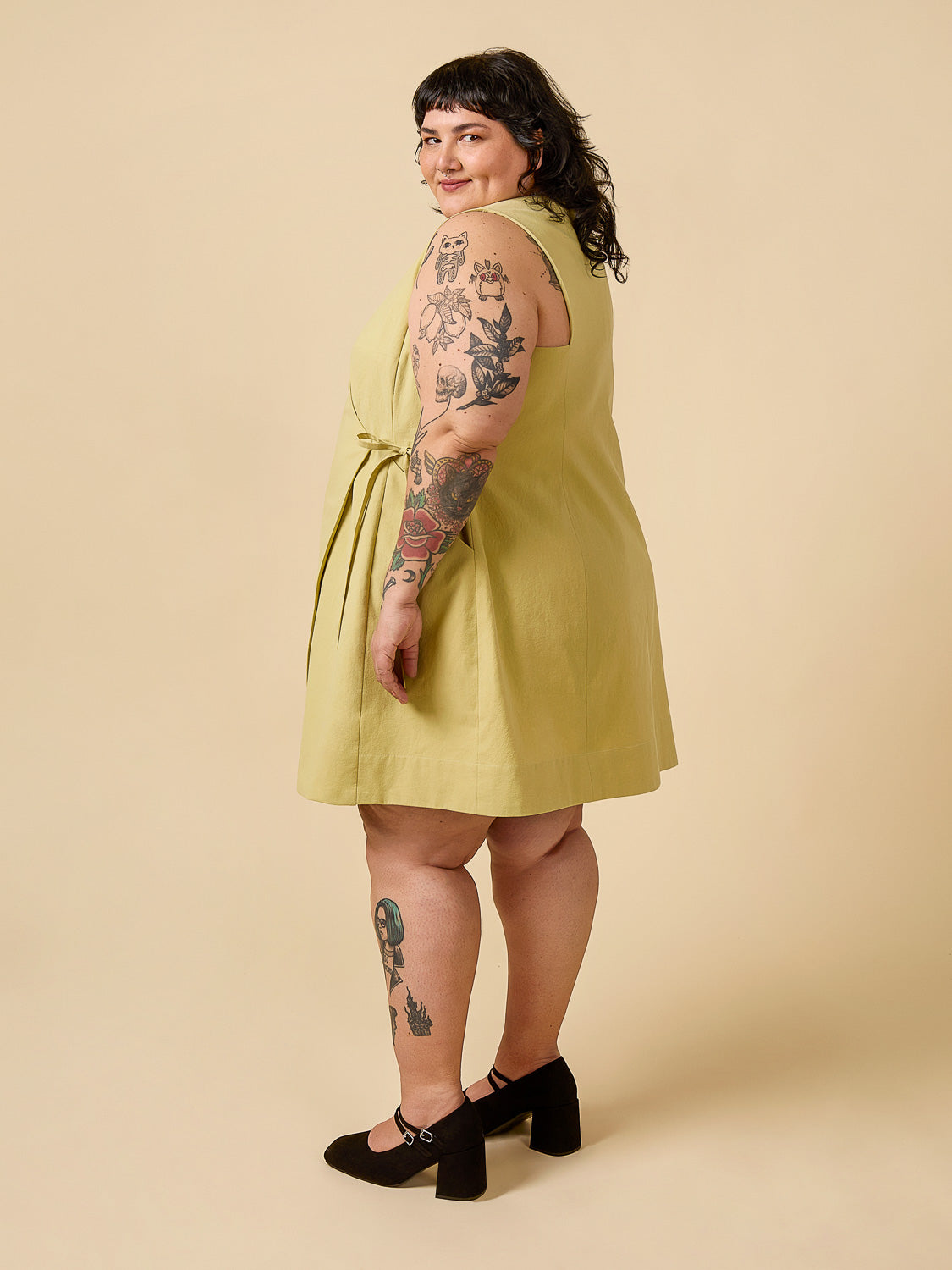 Aylin Wrap Dress + Vest
