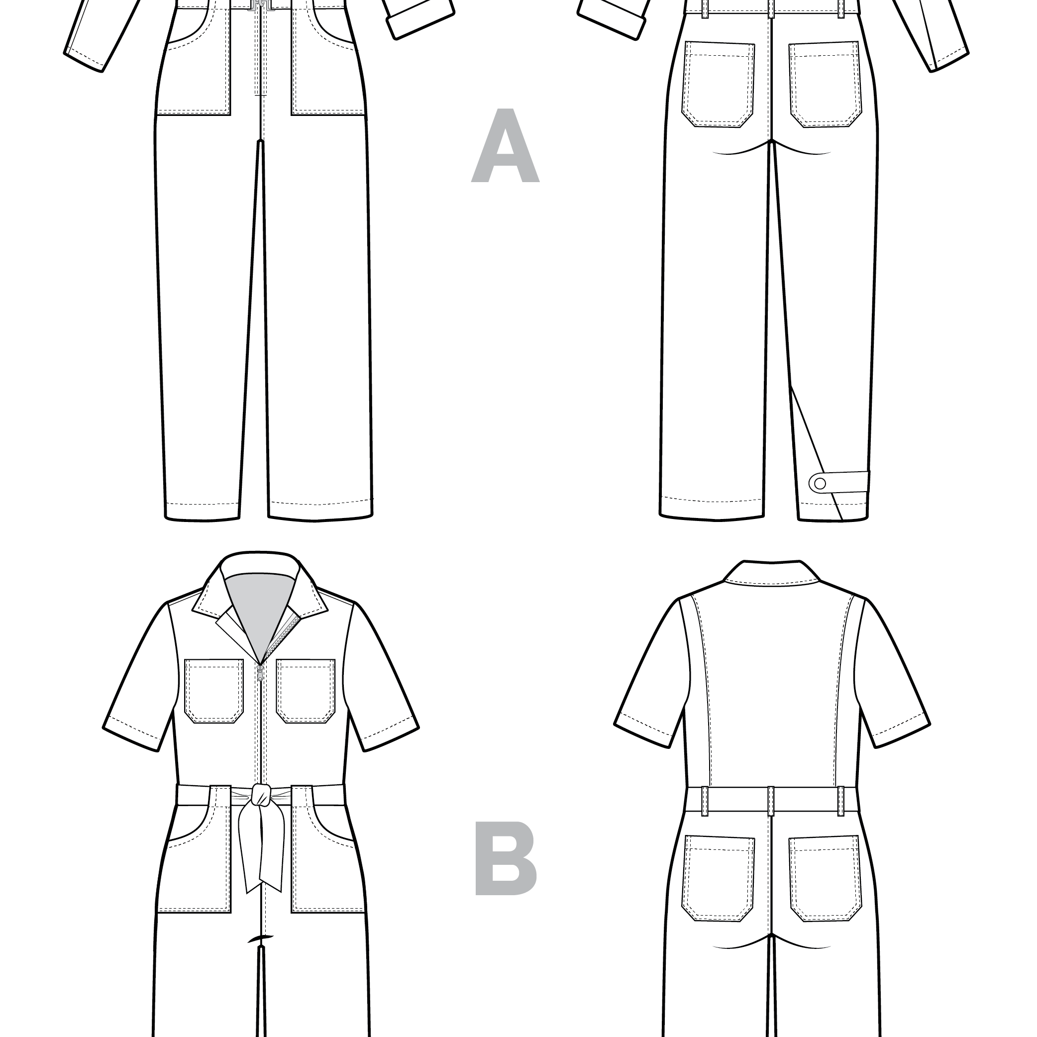 Blanca Flight Suit Pattern