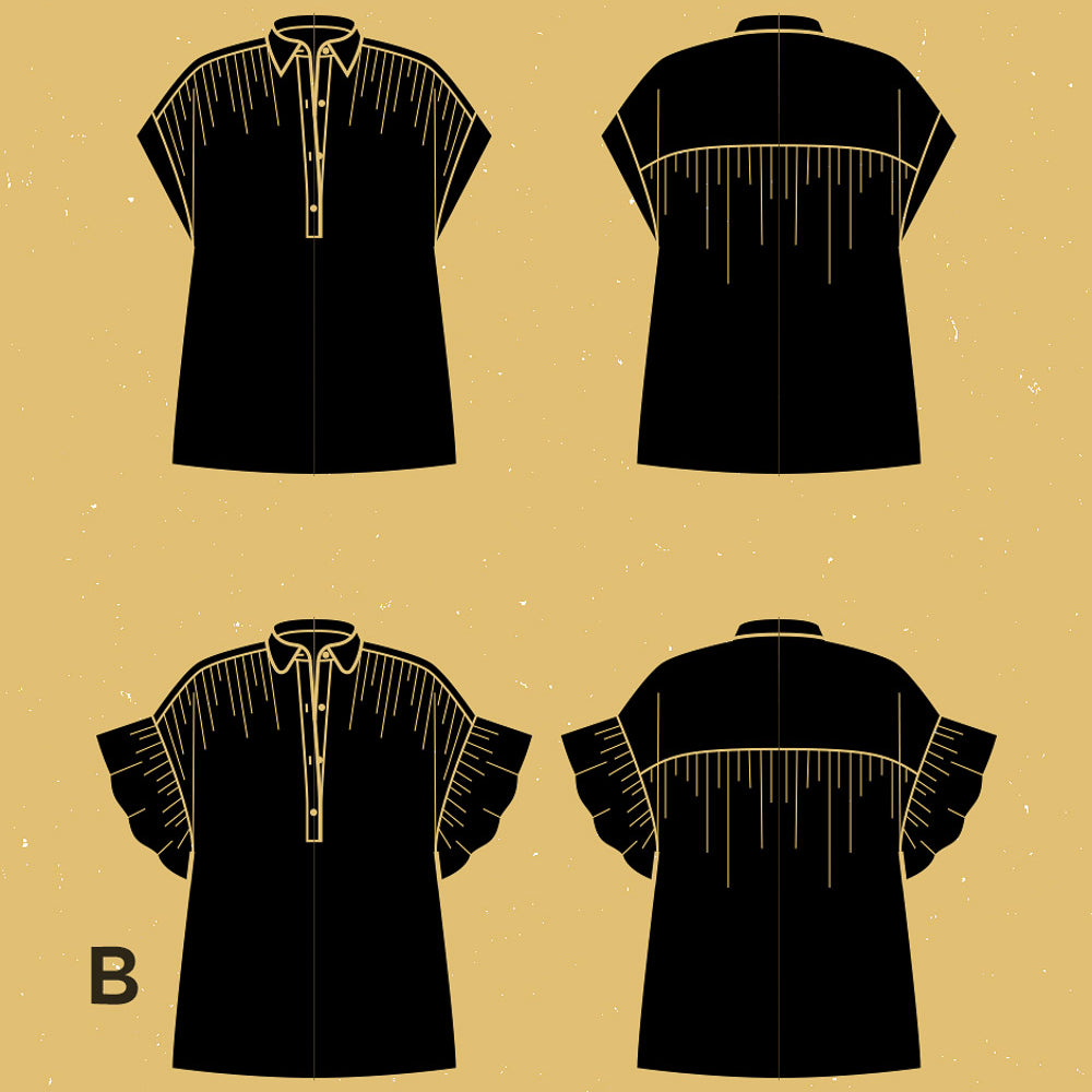 Camelia Blouse Pattern