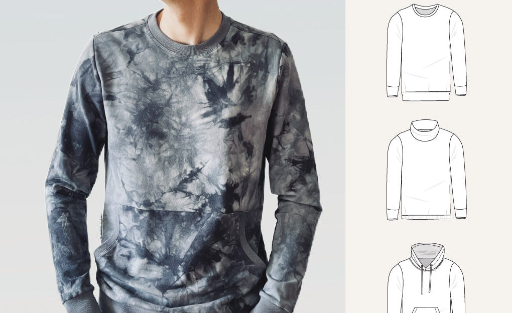 Crew pullover for men (PDF)