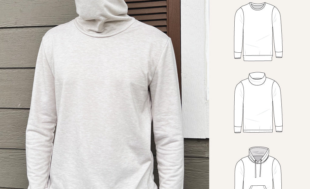 Crew pullover for men (PDF)