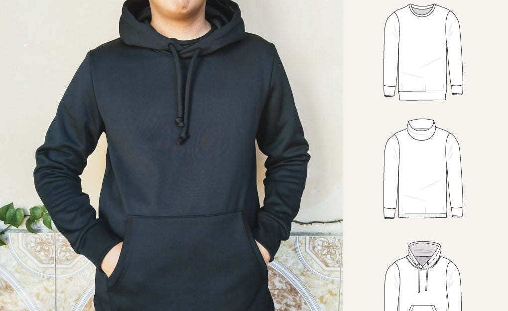 Crew pullover for men (PDF)