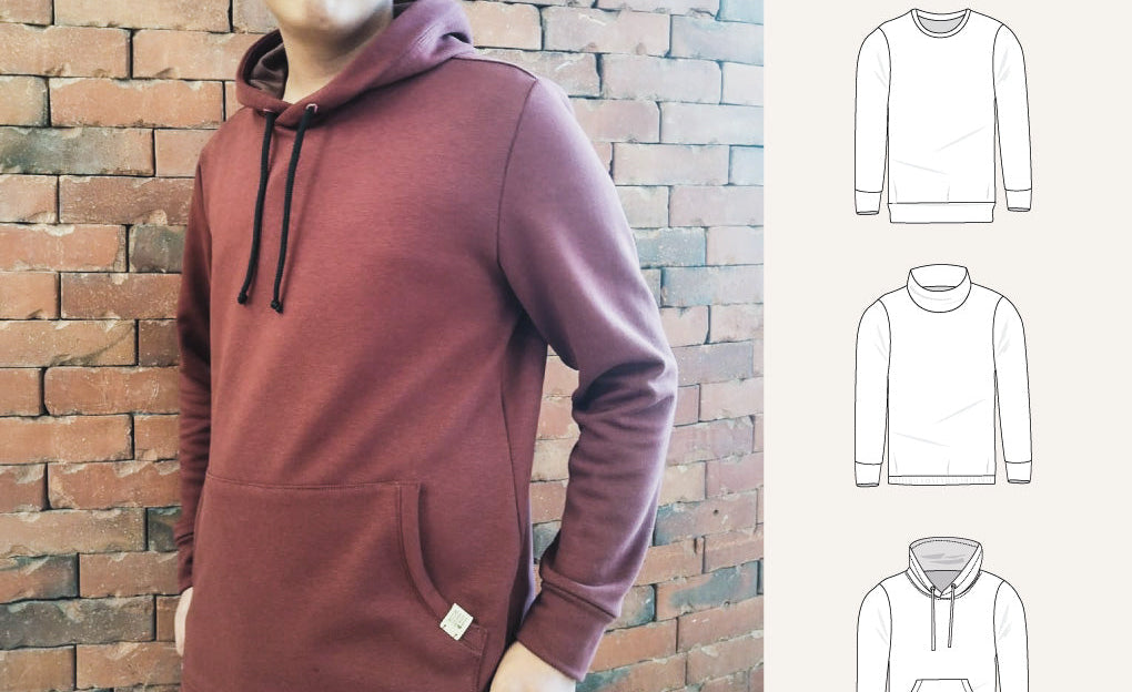Crew pullover for men (PDF)