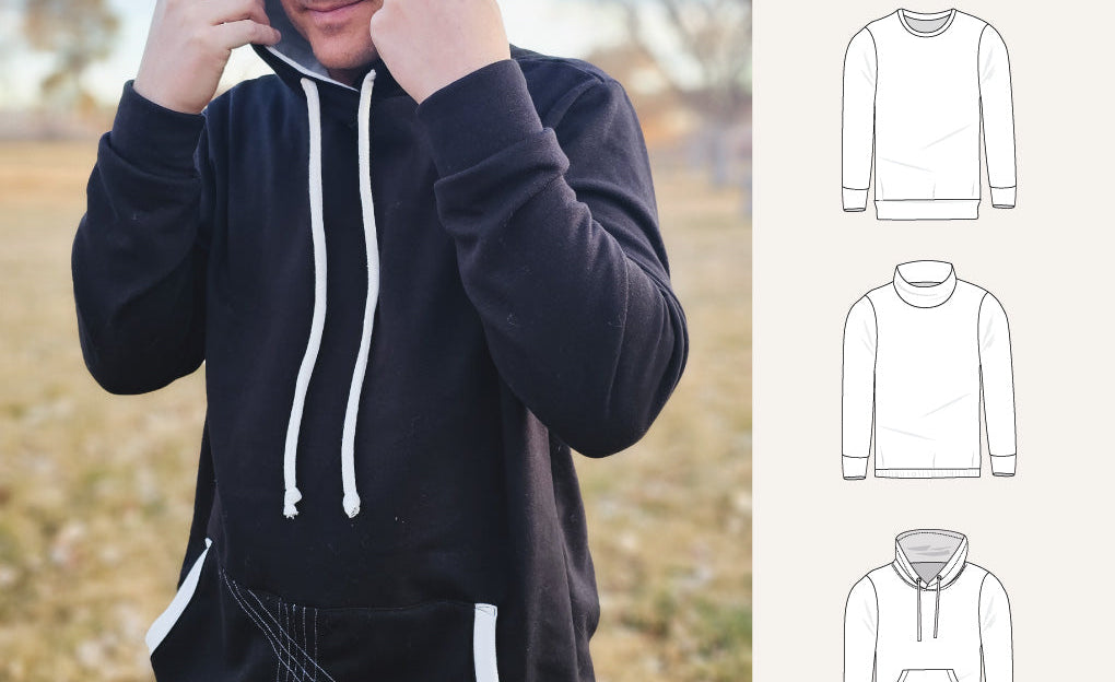 Crew pullover for men (PDF)