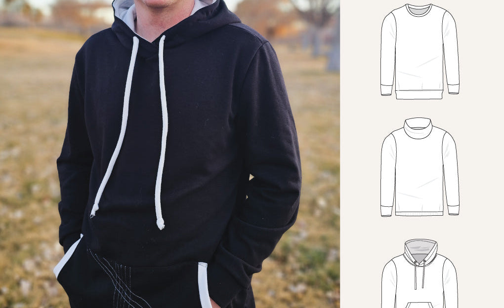 Crew pullover for men (PDF)