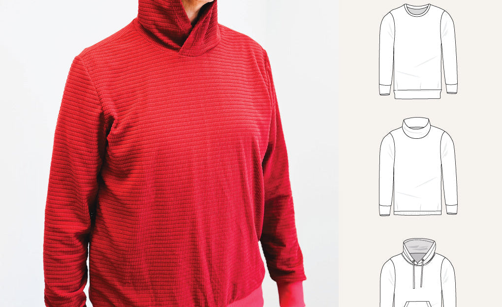 Crew pullover for men (PDF)