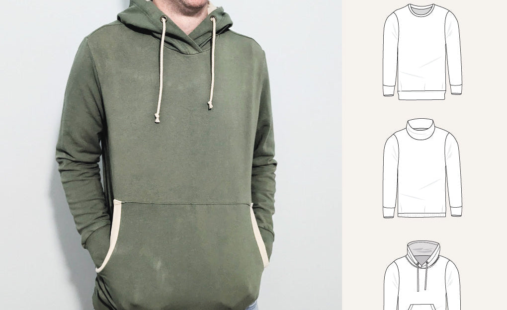 Crew pullover for men (PDF)