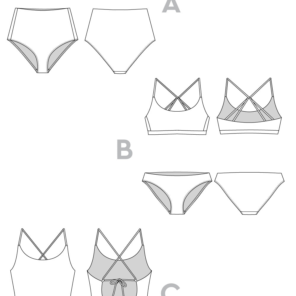 Faye Swimsuit Pattern
