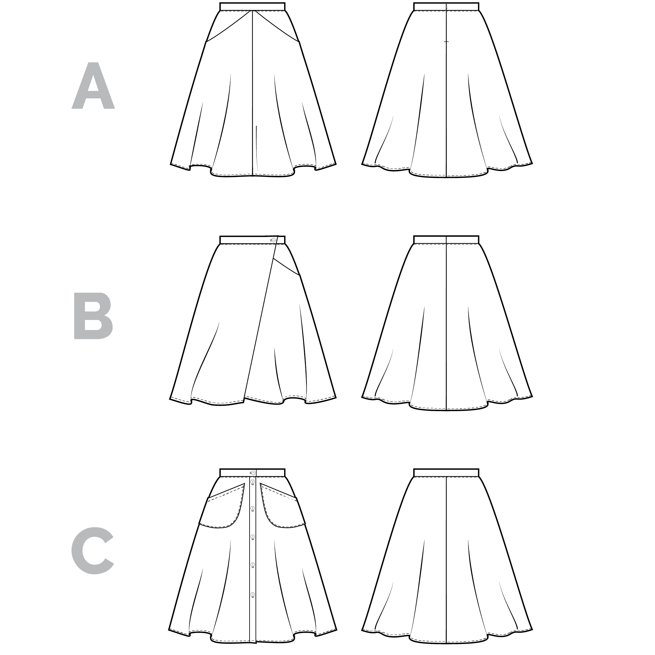 Fiore Skirt Pattern