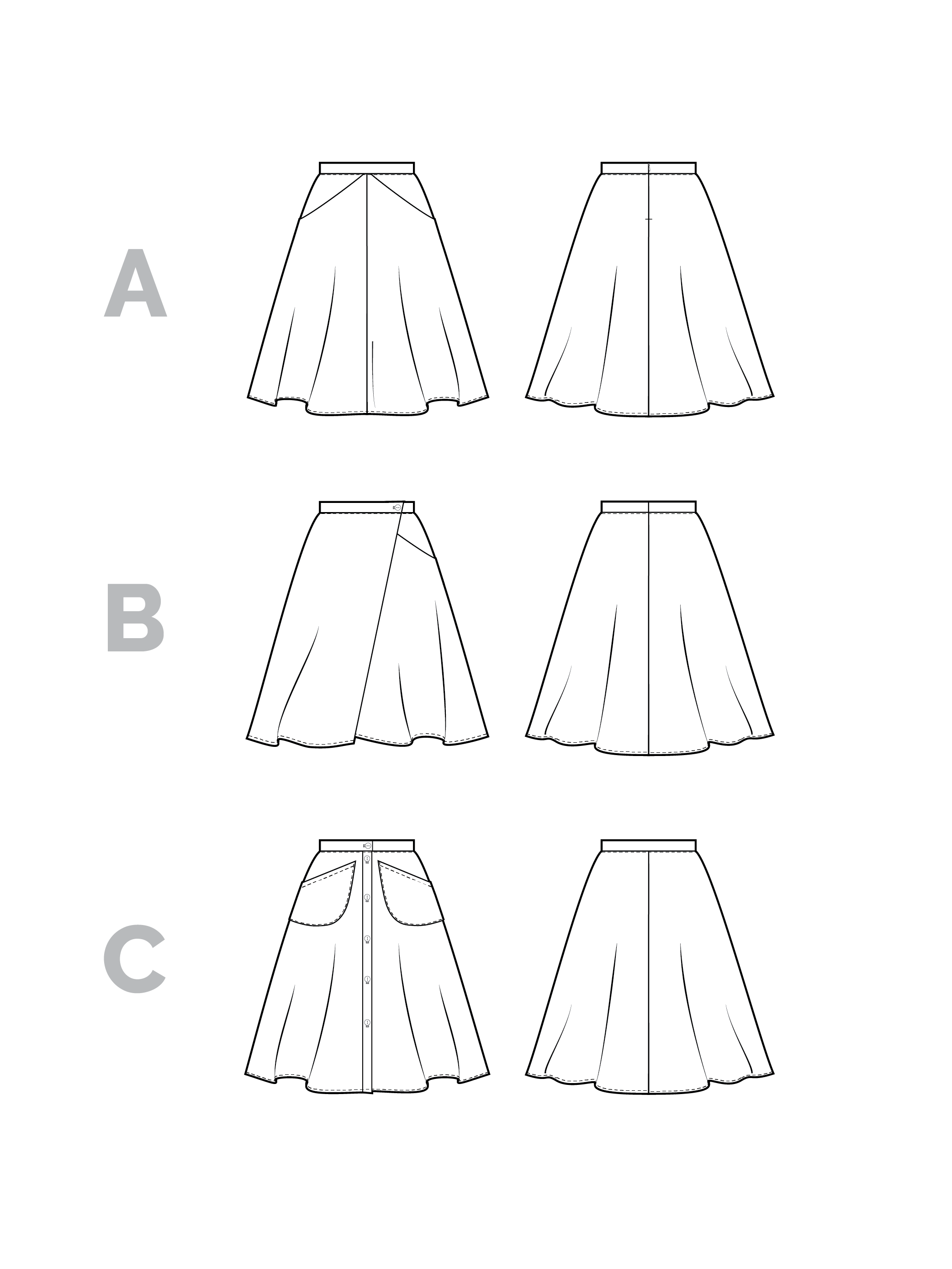 Fiore Skirt Pattern