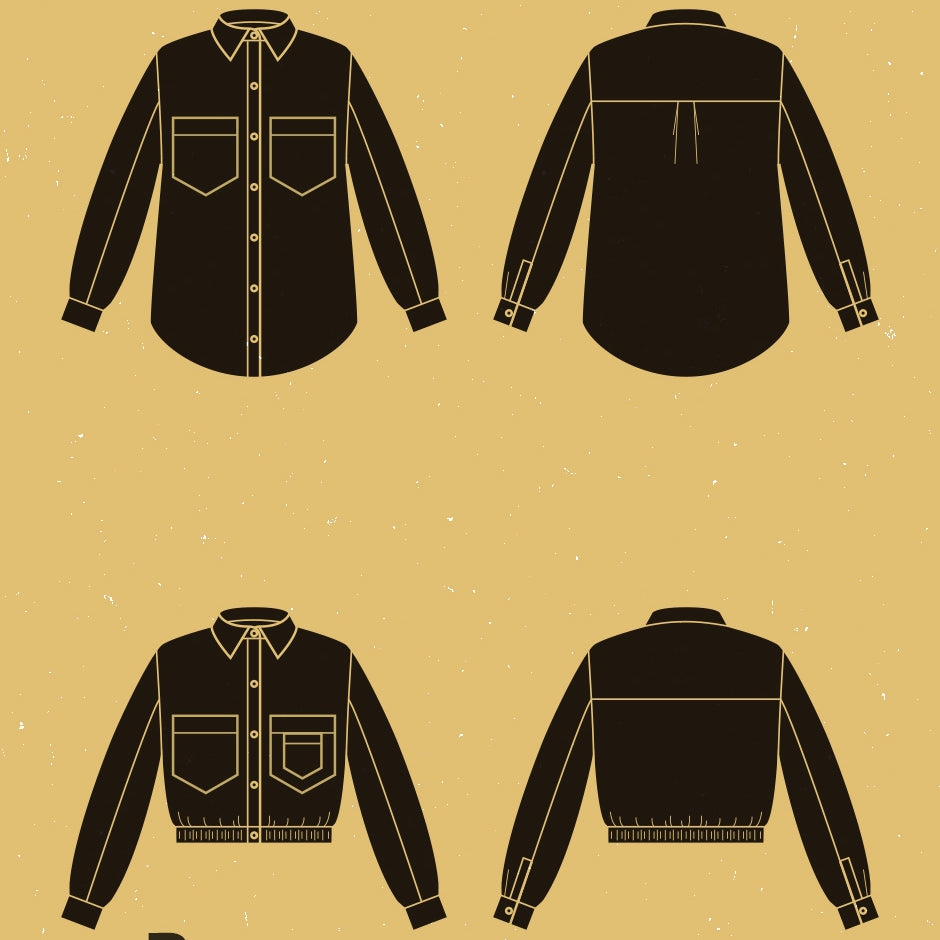 Fougère Overshirt + Jacket Pattern