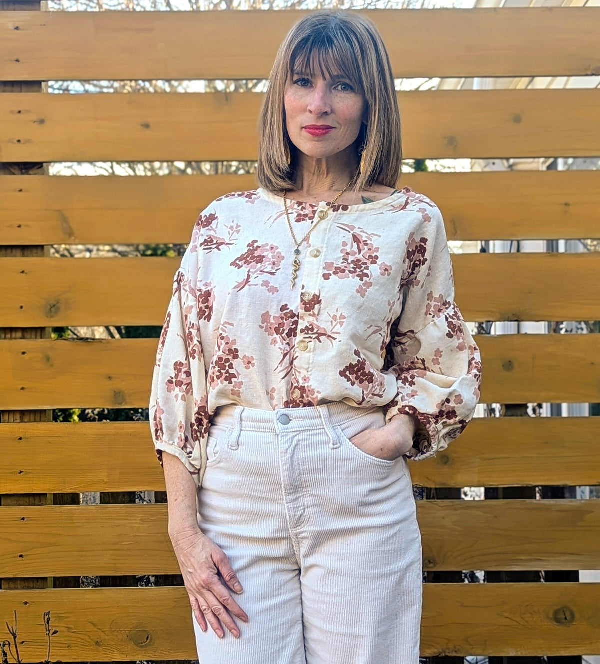 Gabriola Blouse Sewing Pattern