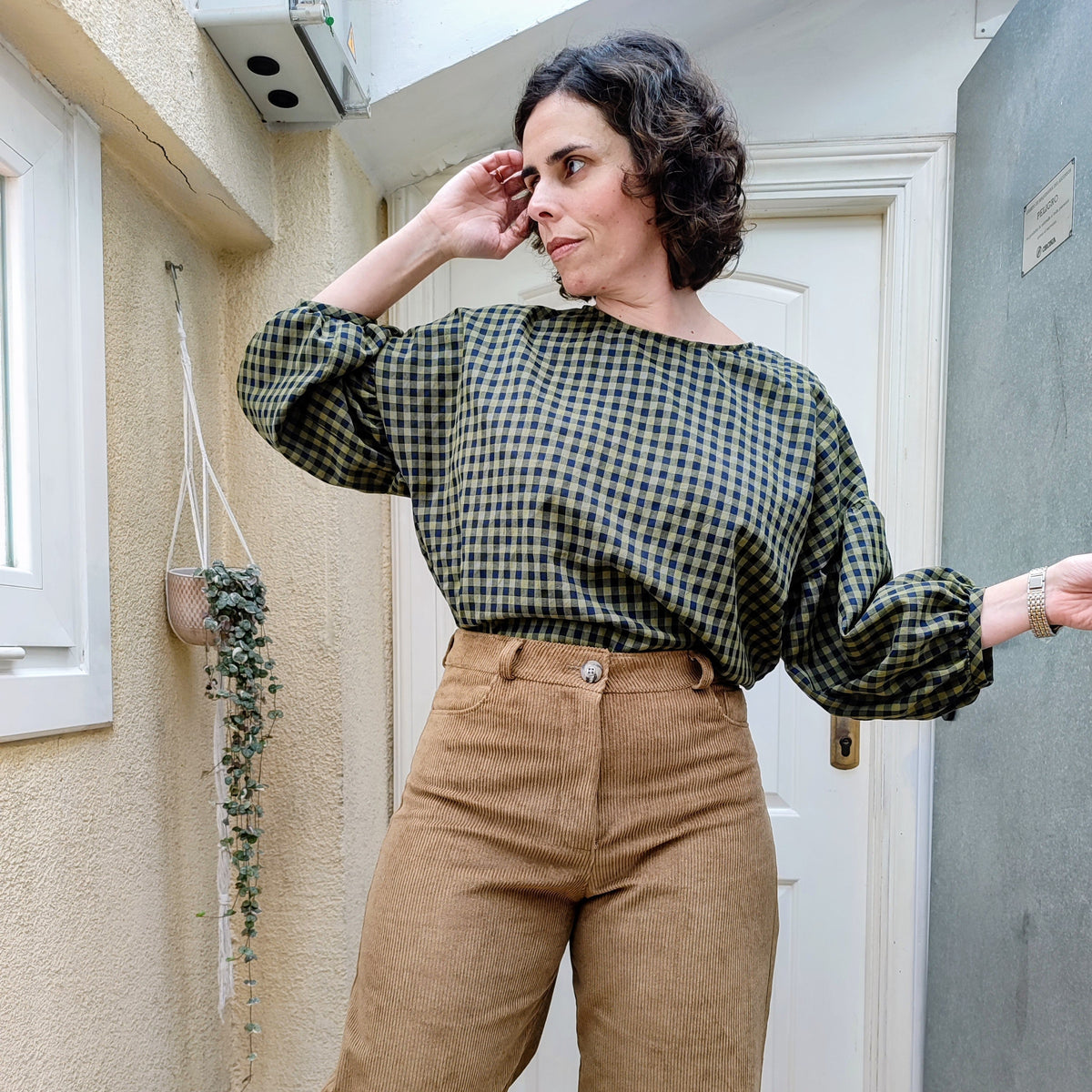 Gabriola Blouse Sewing Pattern