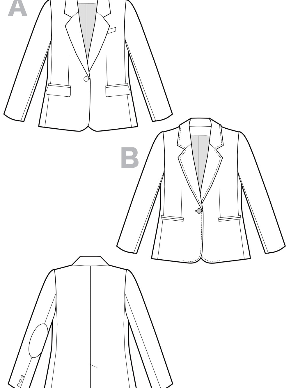 Jasika Blazer Pattern