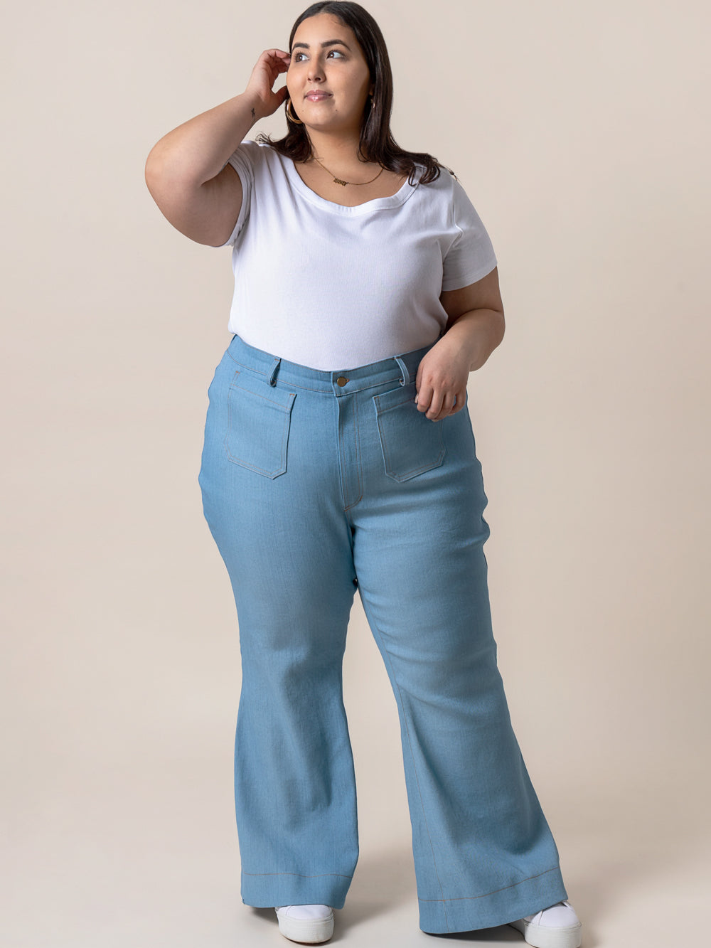 Jude Flare Jeans Pattern