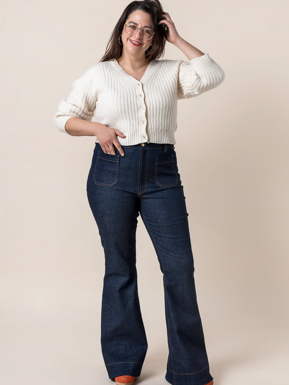 Jude Flare Jeans Pattern