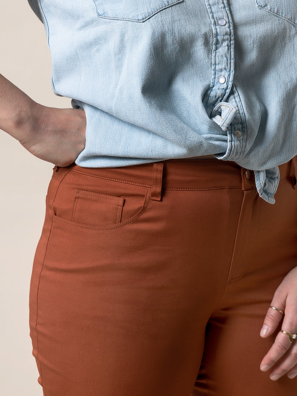 Jude Flare Jeans Pattern