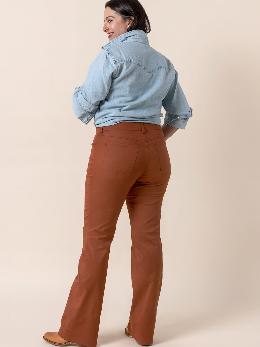 Jude Flare Jeans Pattern
