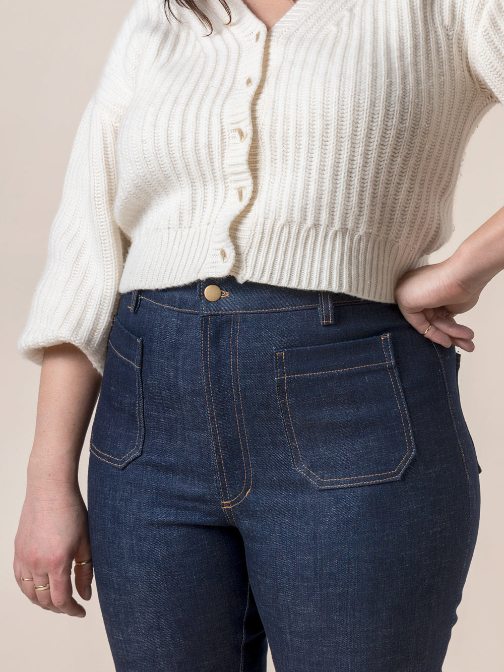 Jude Flare Jeans Pattern