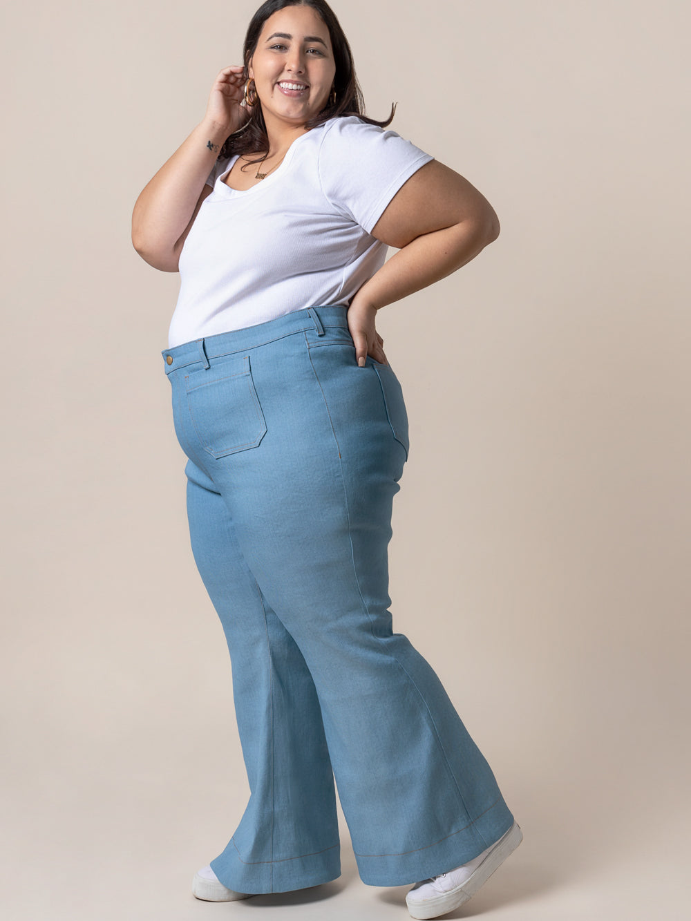 Jude Flare Jeans Pattern