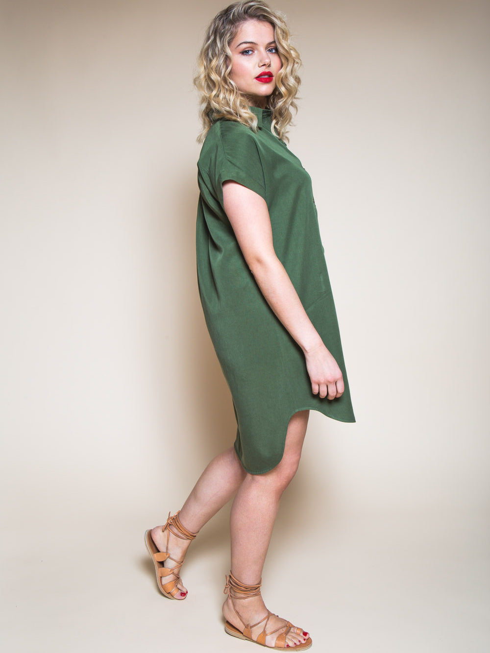 Kalle Shirt + Shirtdress Pattern