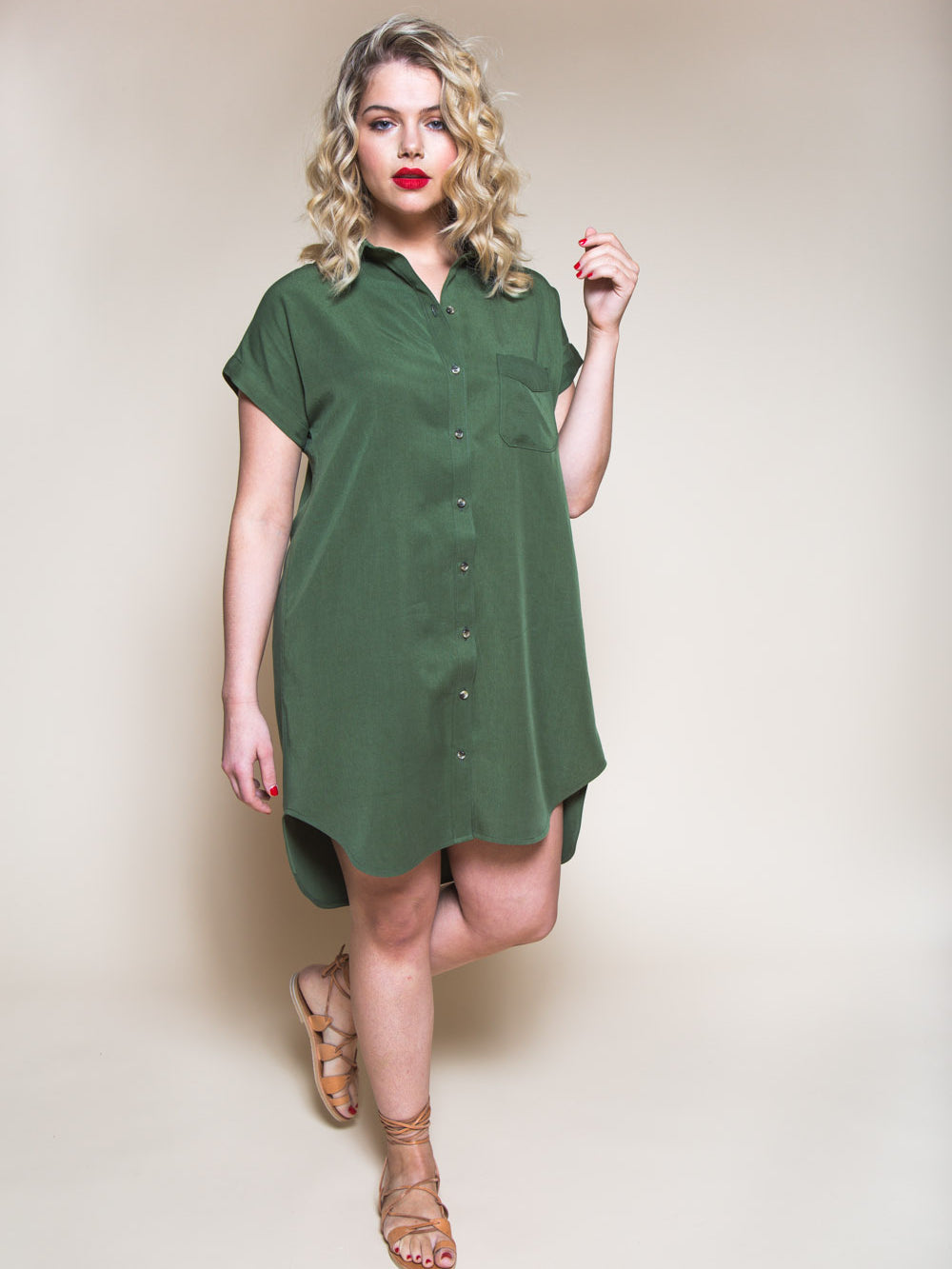 Kalle Shirt + Shirtdress Pattern