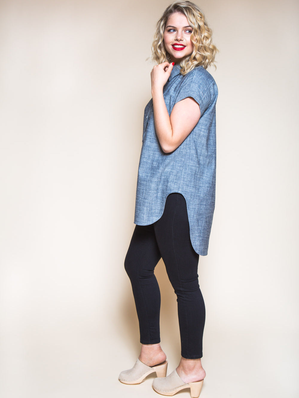 Kalle Shirt + Shirtdress Pattern