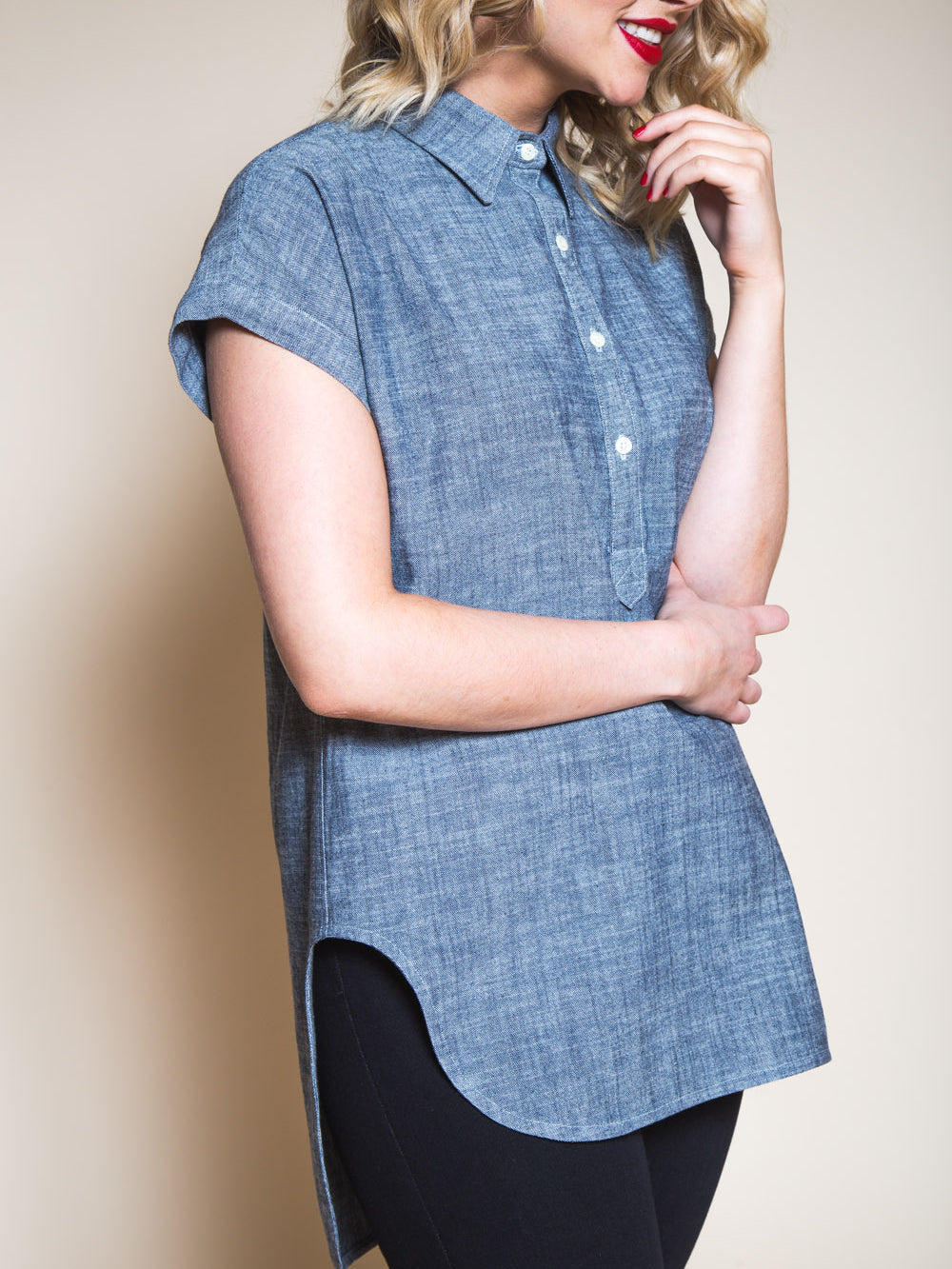 Kalle Shirt + Shirtdress Pattern
