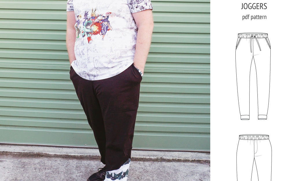 Lakeside knit joggers for men (PDF)
