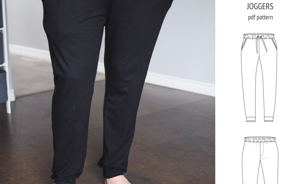 Lakeside knit joggers for men (PDF)
