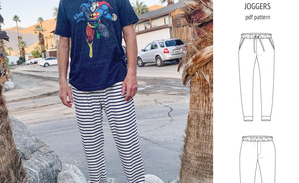 Lakeside knit joggers for men (PDF)