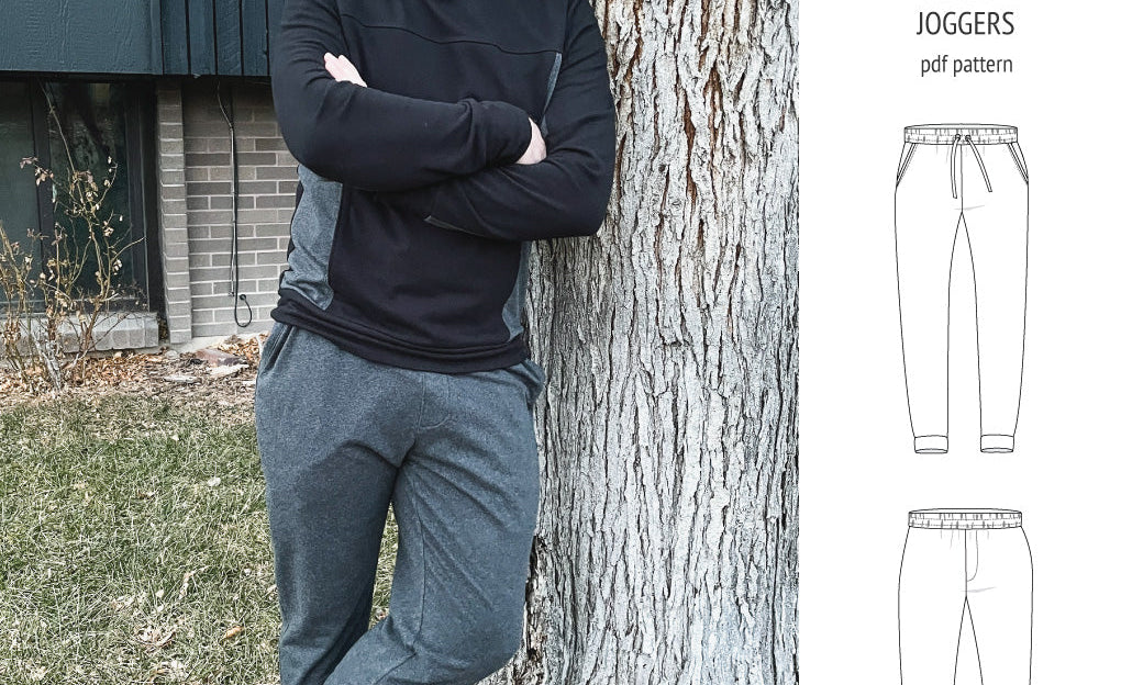 Lakeside knit joggers for men (PDF)