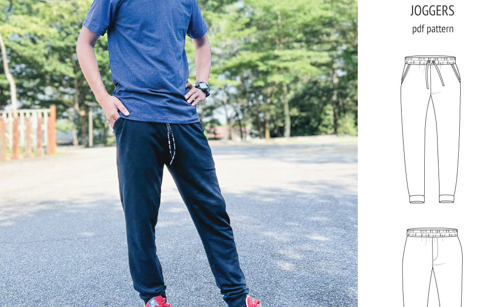 Lakeside knit joggers for men (PDF)