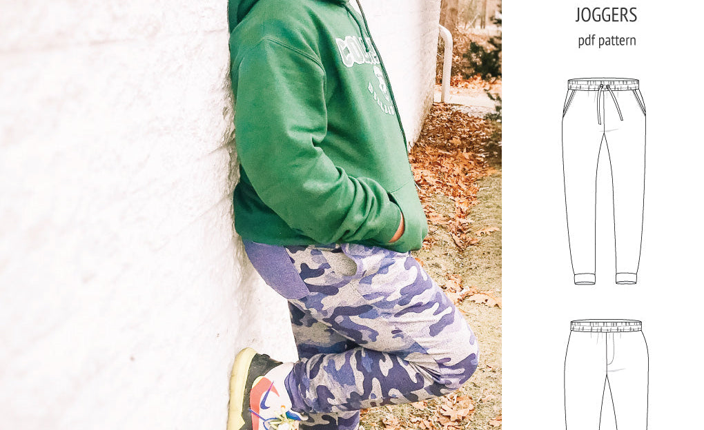 Lakeside knit joggers for men (PDF)